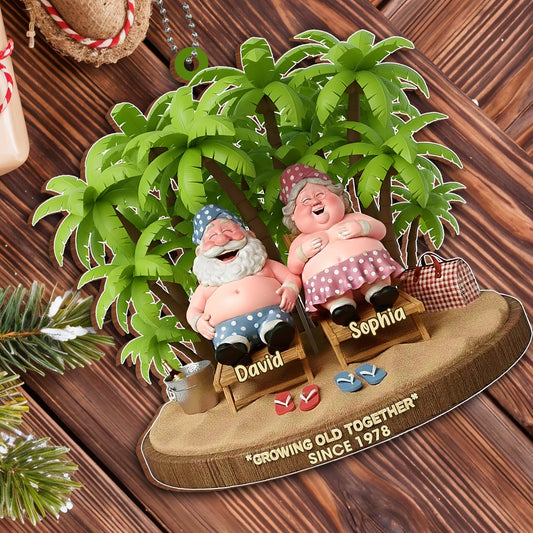 Growing Old Together, Palm Trees and Beach Chairs