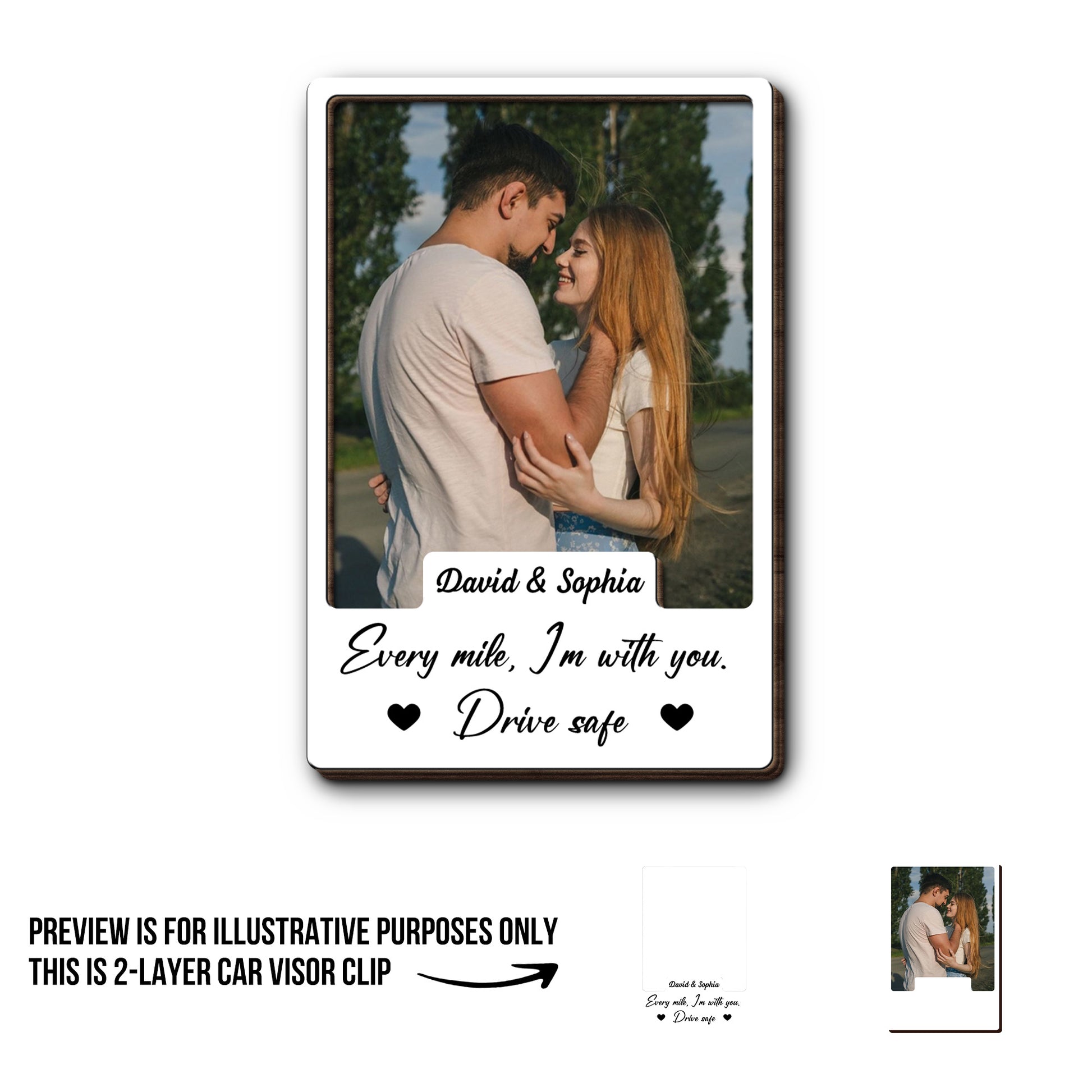 Every Mile I'm With You, Drive Safe, Embrace of a Couple