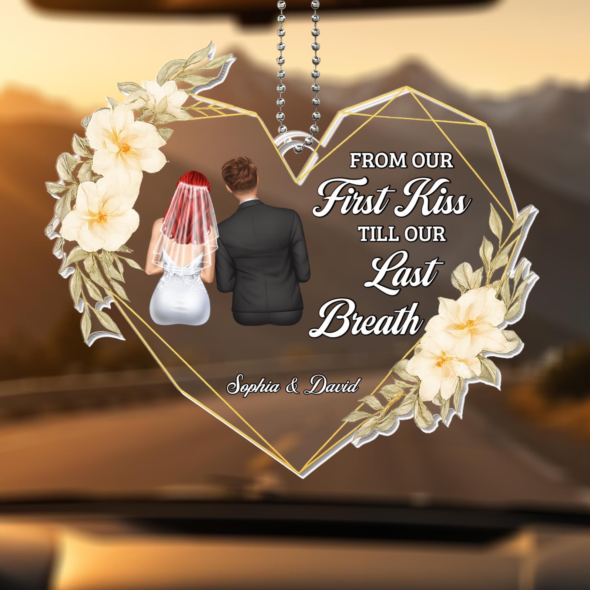 From Our First Kiss Till Our Last Breath, Heart And Flowers