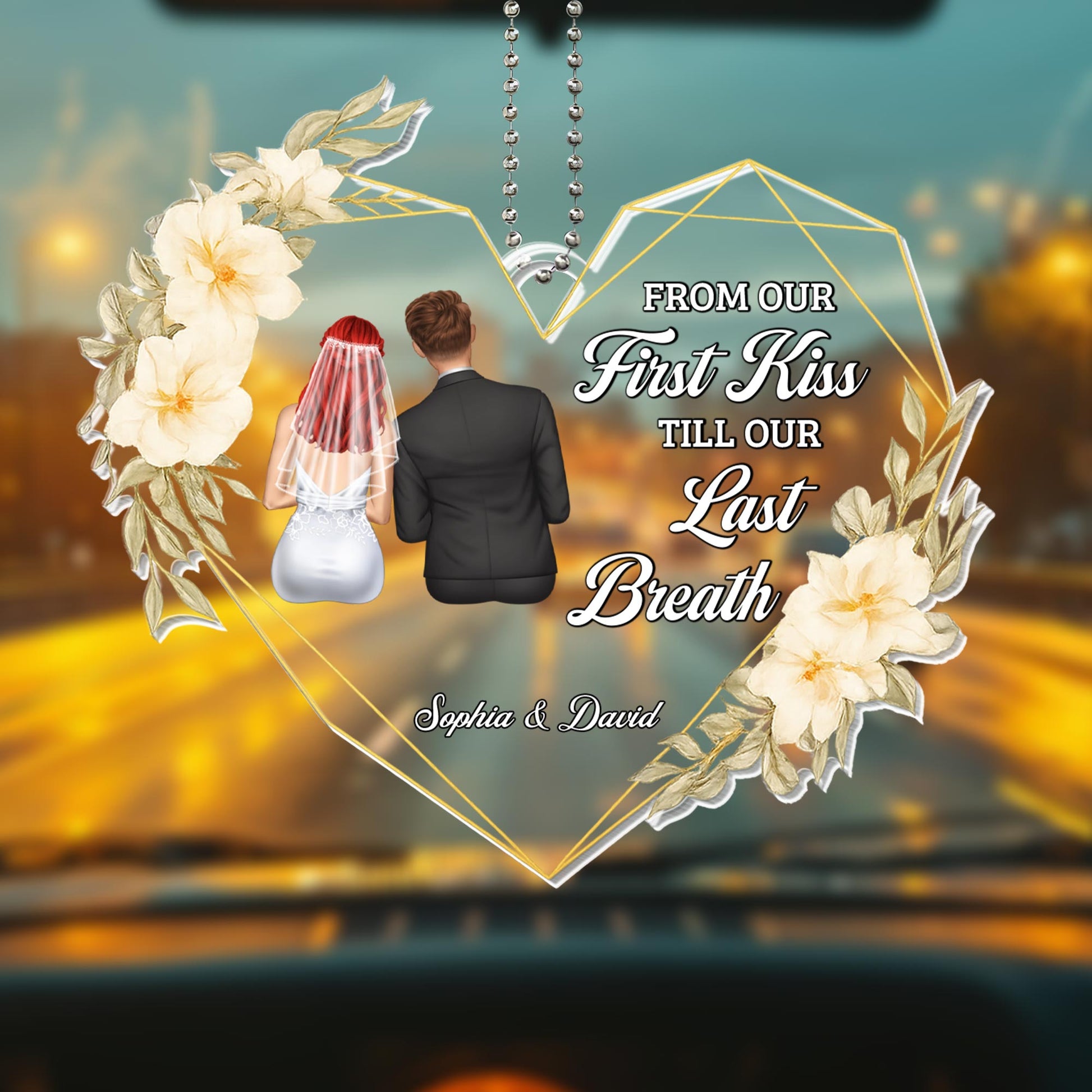 From Our First Kiss Till Our Last Breath, Heart And Flowers