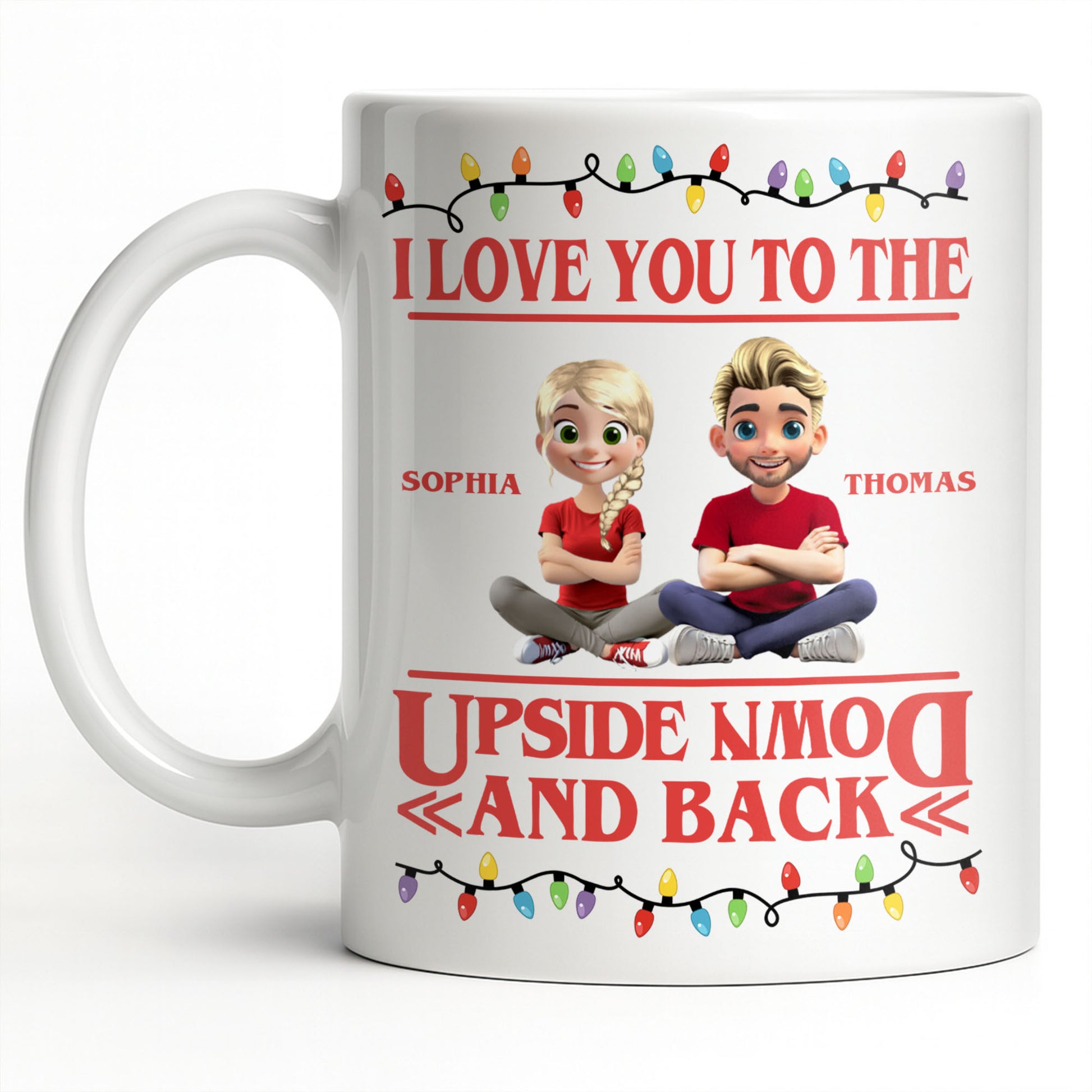 I Love You To The Moon And Back With Animated Characters