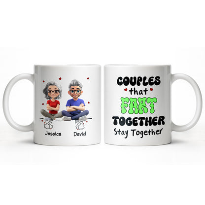 Create Your Personalized Couple Mug With Custom Characters