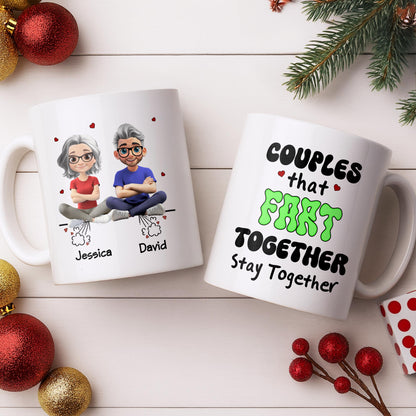 Create Your Personalized Couple Mug With Custom Characters