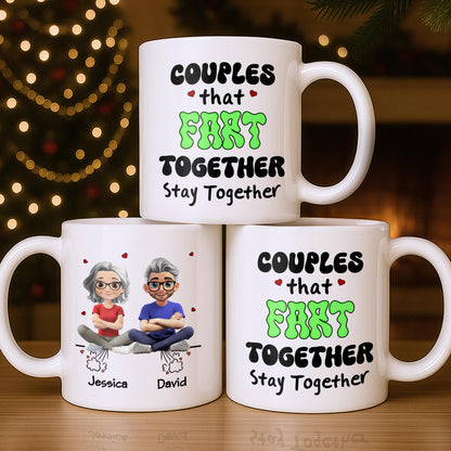 Create Your Personalized Couple Mug With Custom Characters