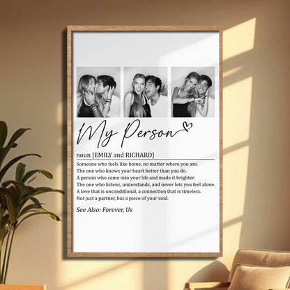 My Person, Unconditional Love Poster