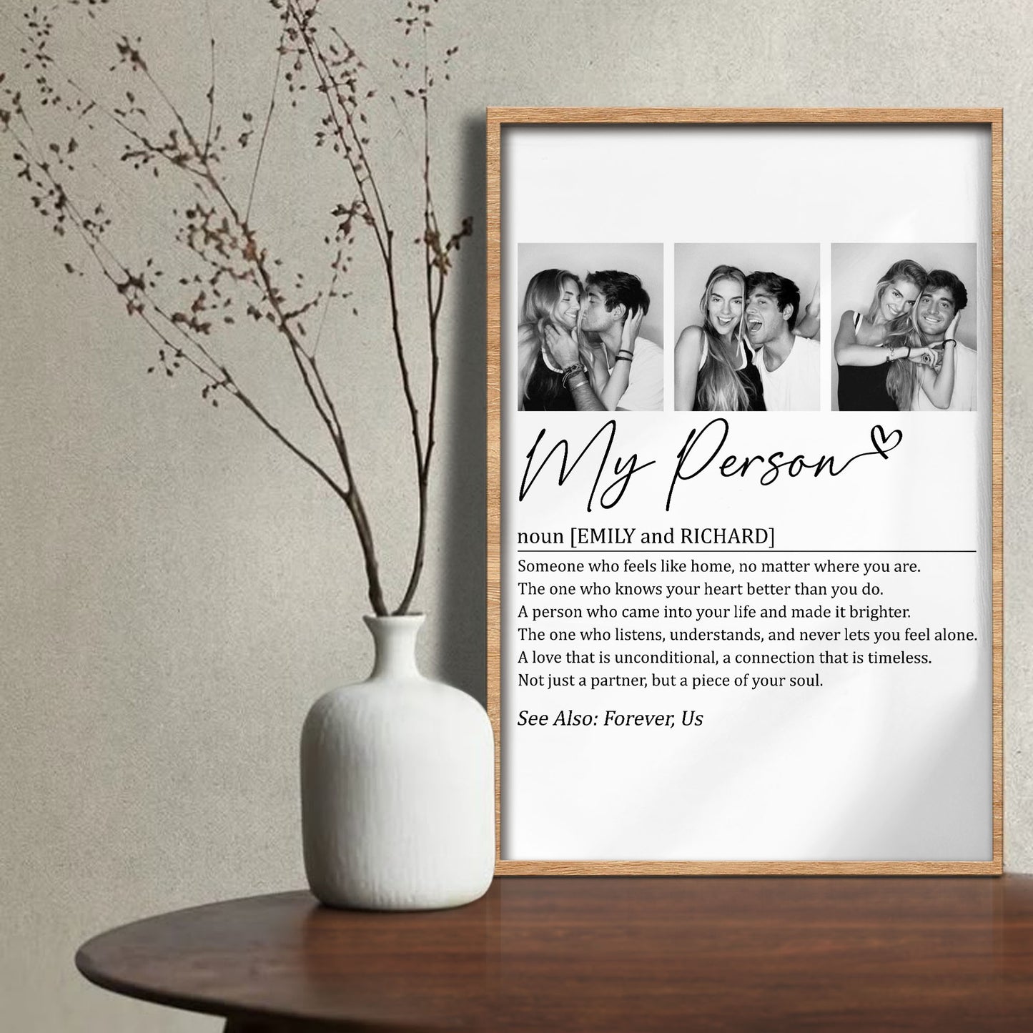 My Person, Unconditional Love Poster