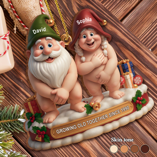 Growing Old Together Christmas Gnomes