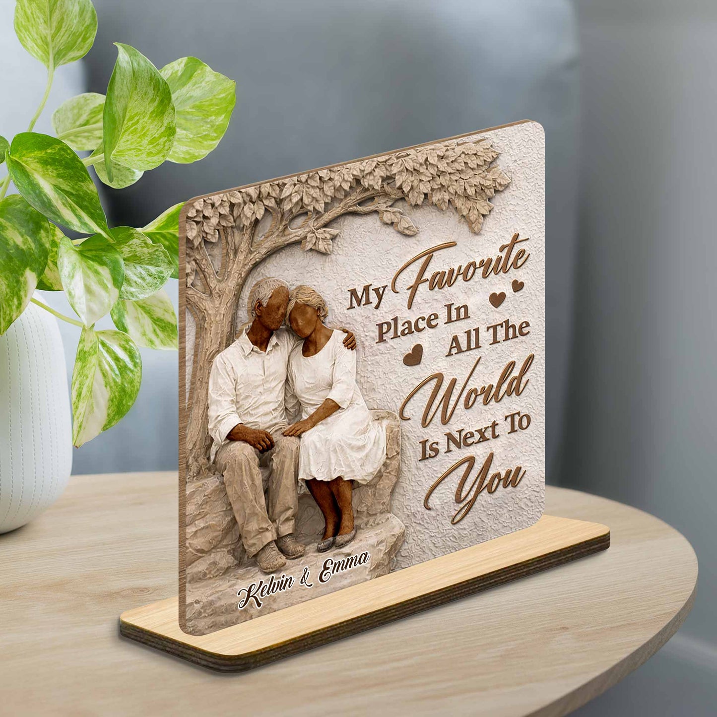 My Favorite Place In All The World, Couple Under Tree