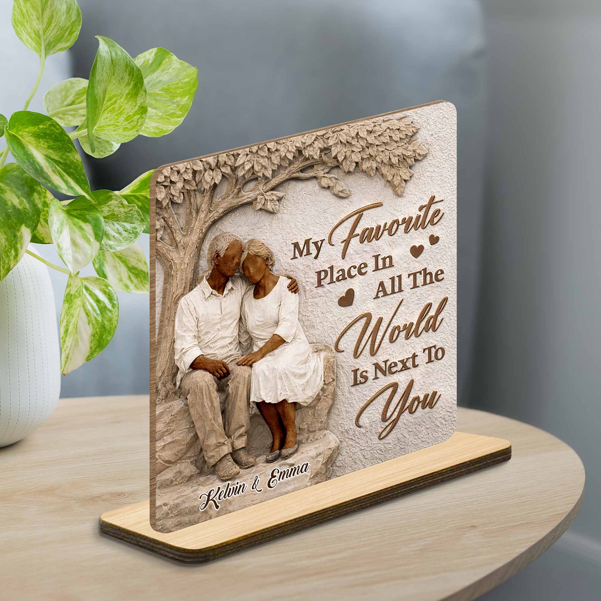 My Favorite Place In All The World, Couple Under Tree