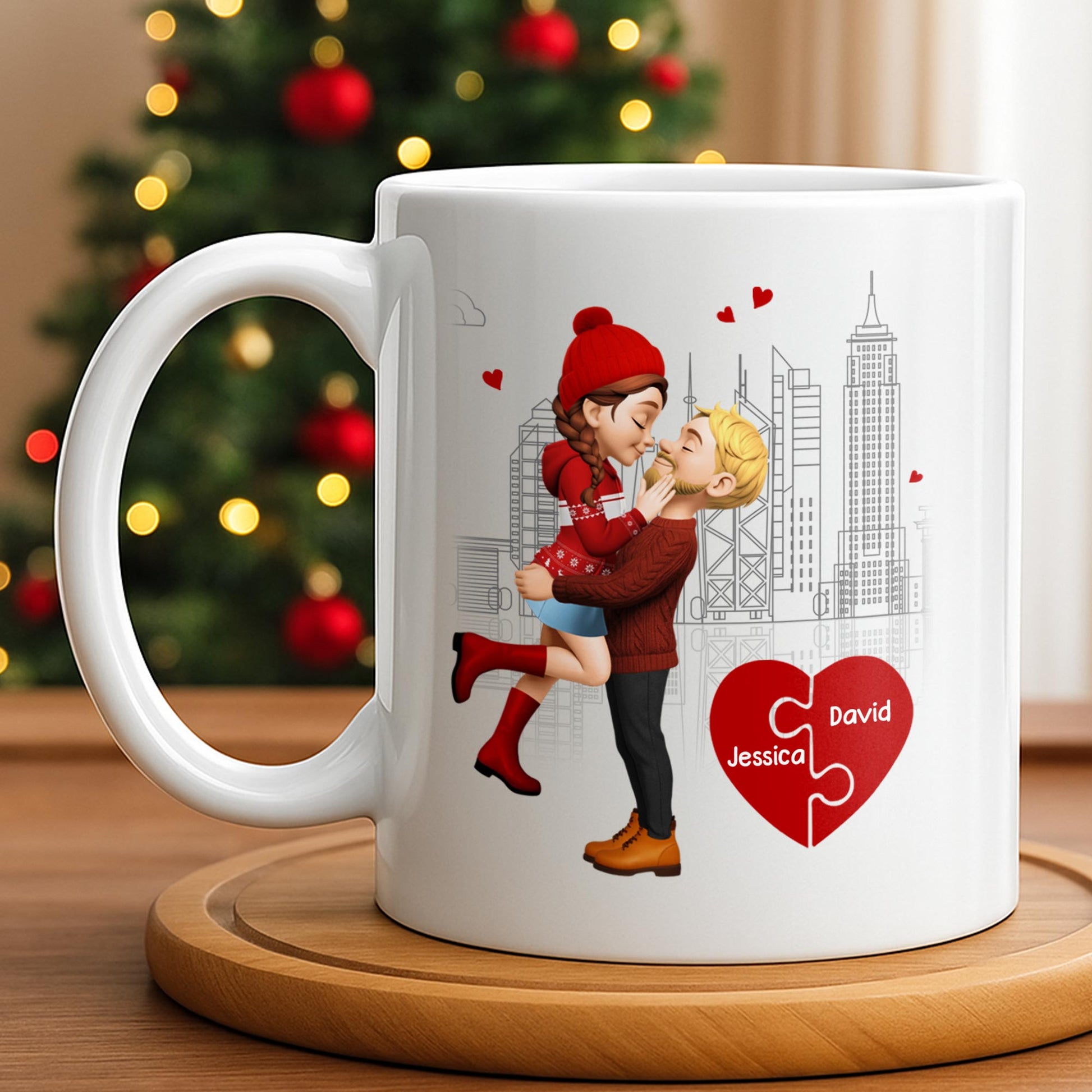 Capture Special Moments, Cityscape With Romantic Couple