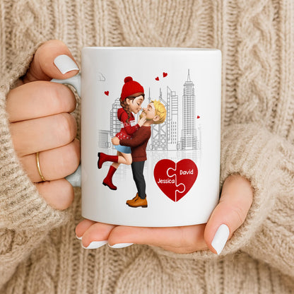 Capture Special Moments, Cityscape With Romantic Couple