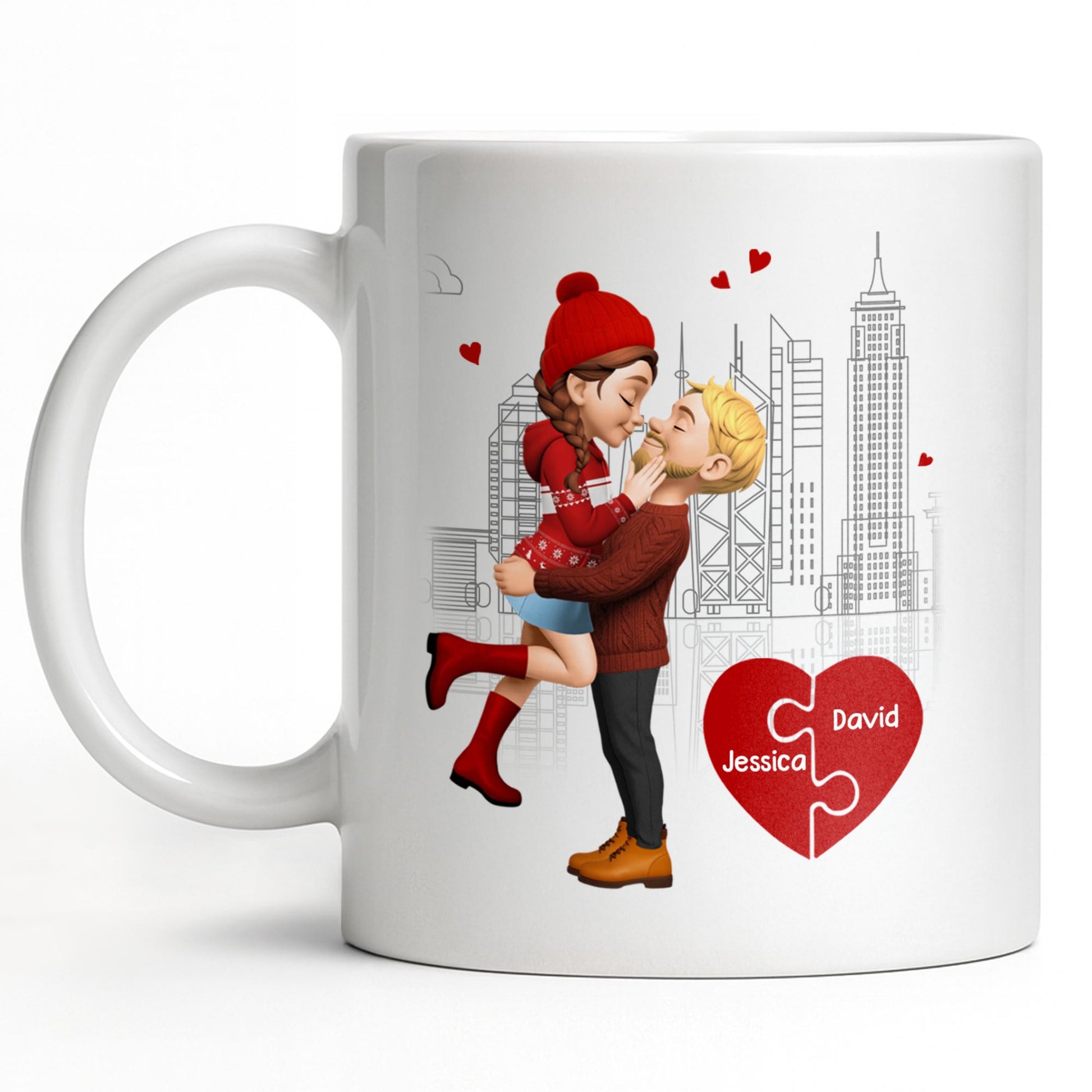 Capture Special Moments, Cityscape With Romantic Couple
