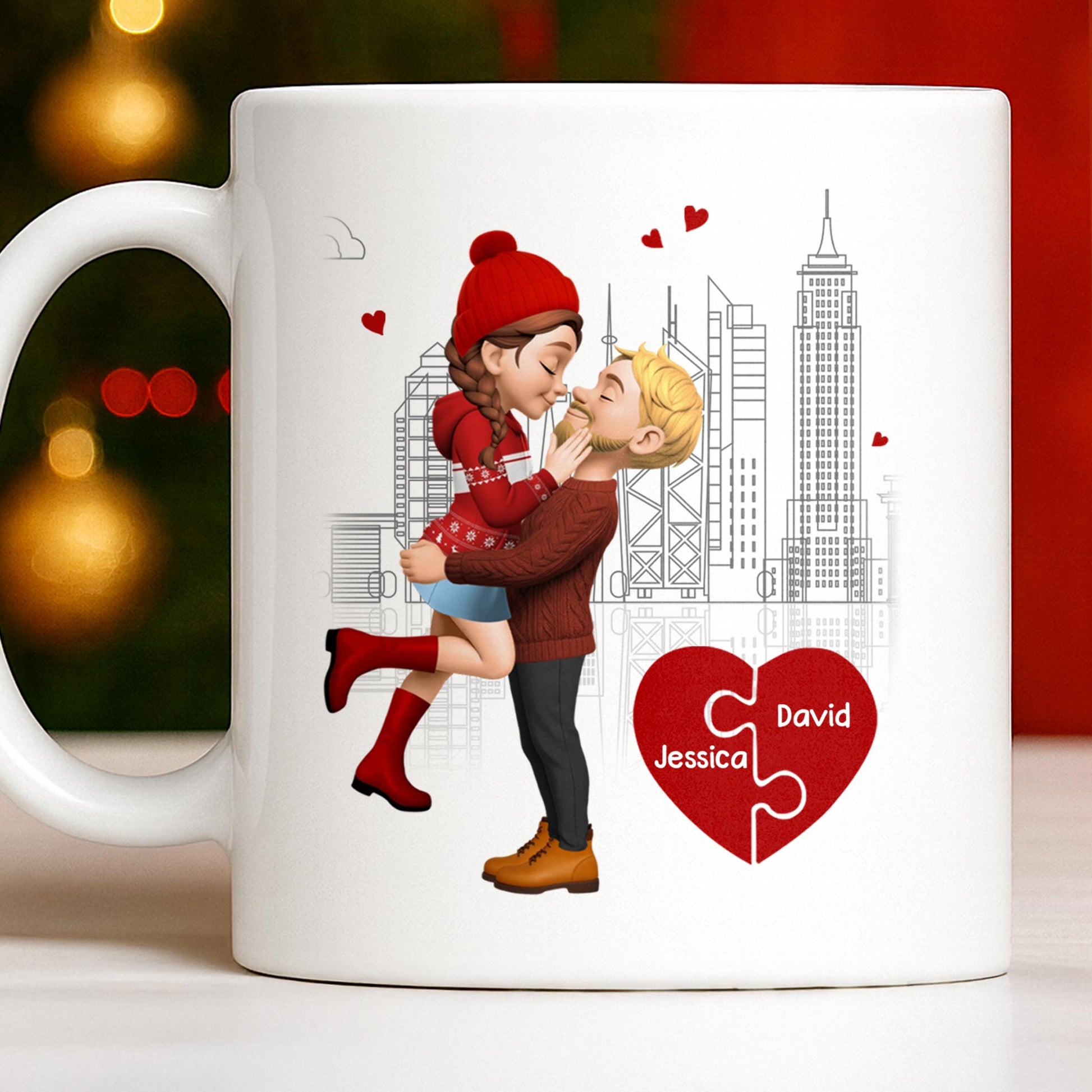 Capture Special Moments, Cityscape With Romantic Couple