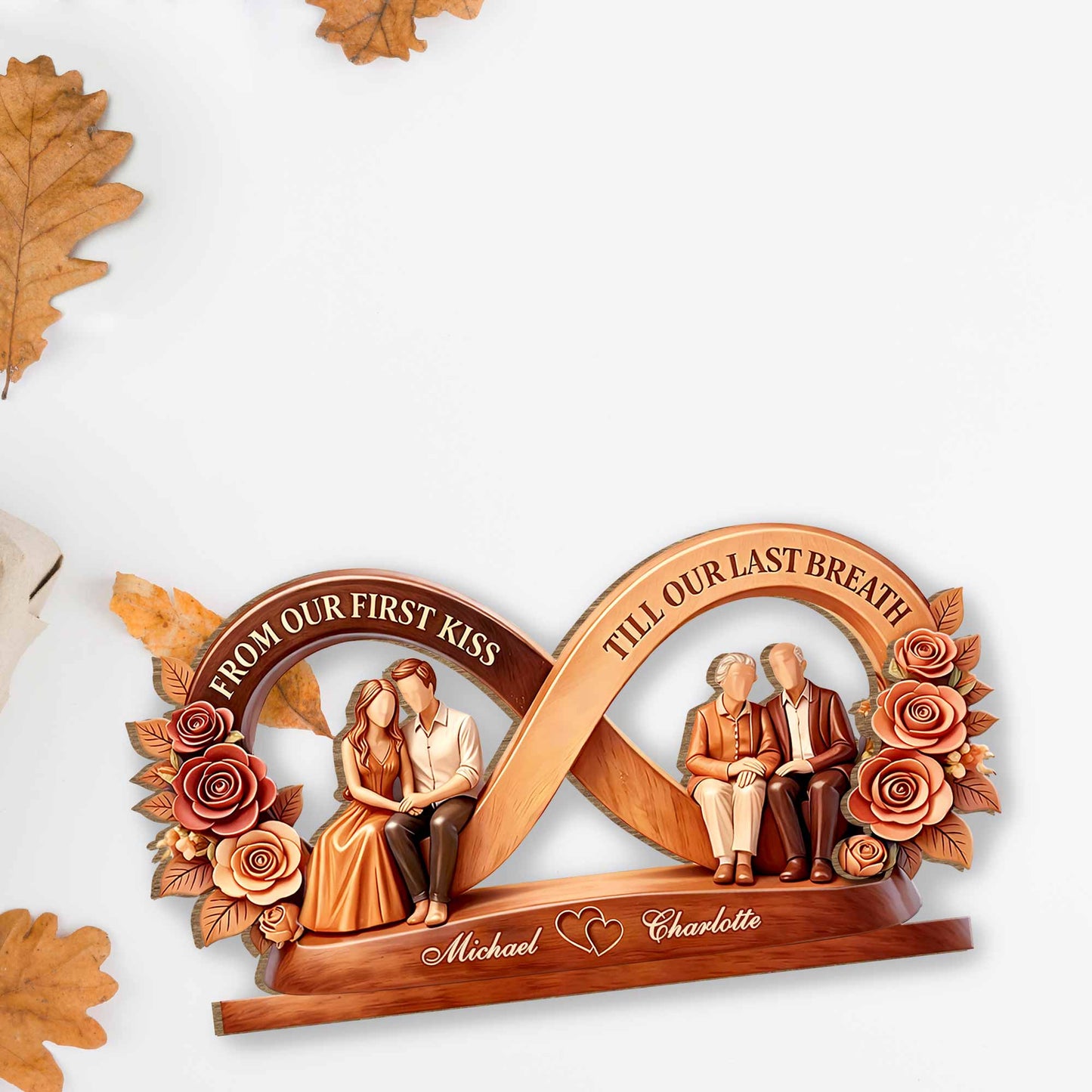 From Our First Kiss Infinity Symbol With Couple