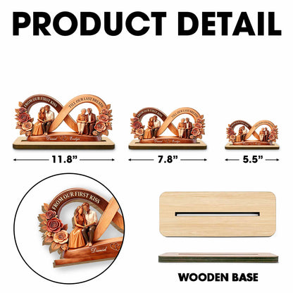 From Our First Kiss Infinity Symbol With Couple