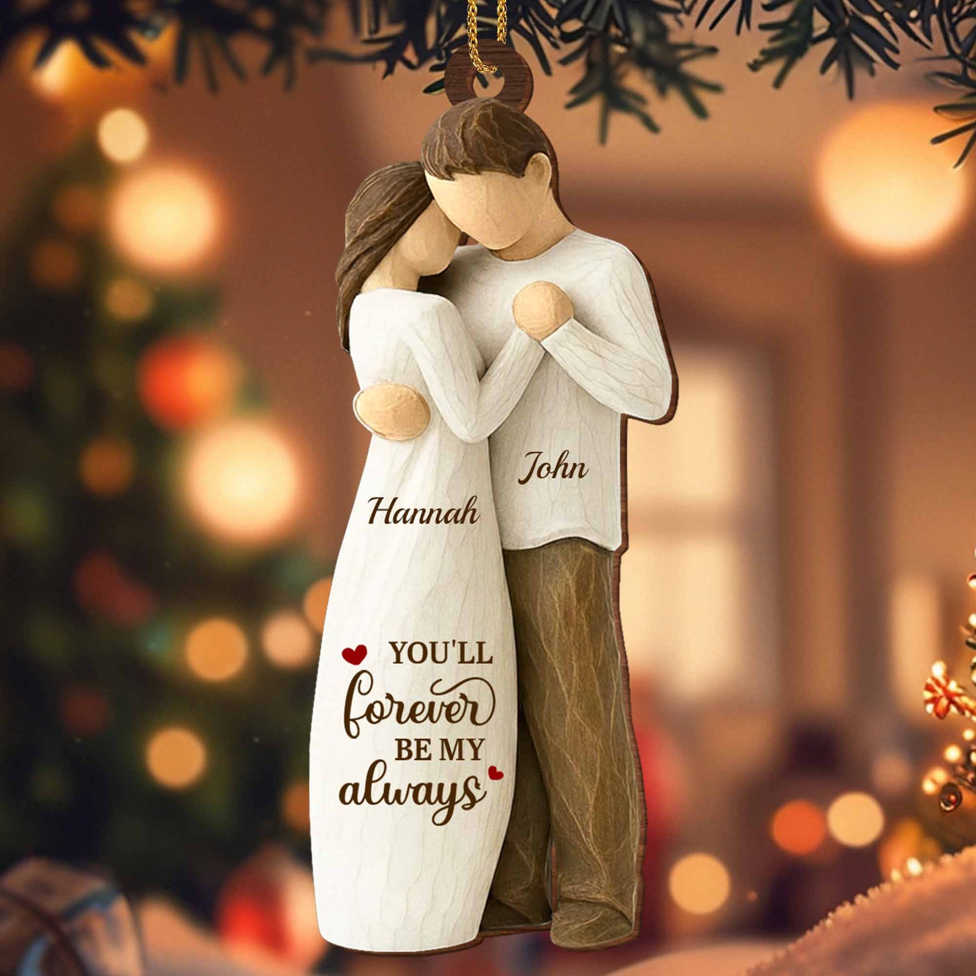 You'll Forever Be My Always, Couple Embrace