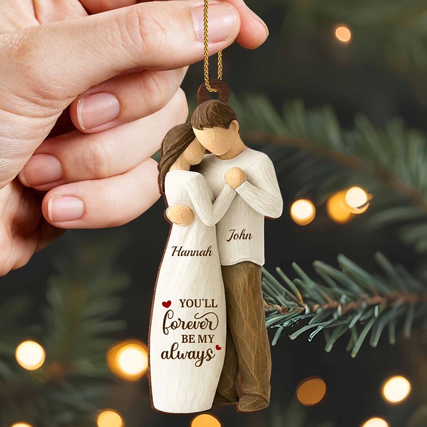 You'll Forever Be My Always, Couple Embrace