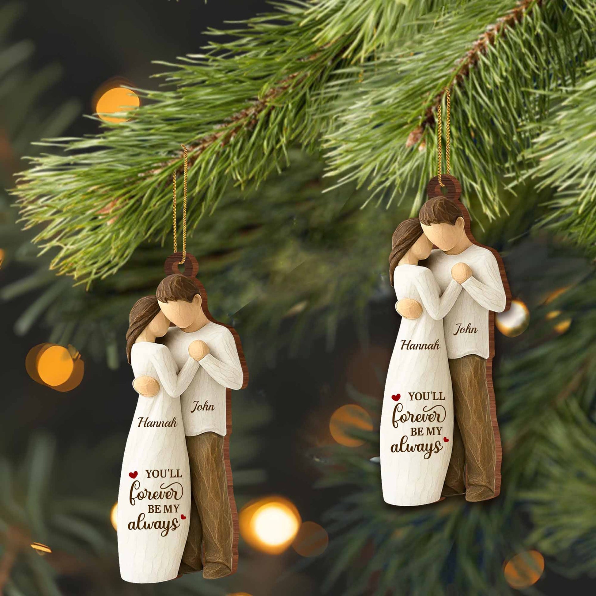 You'll Forever Be My Always, Couple Embrace