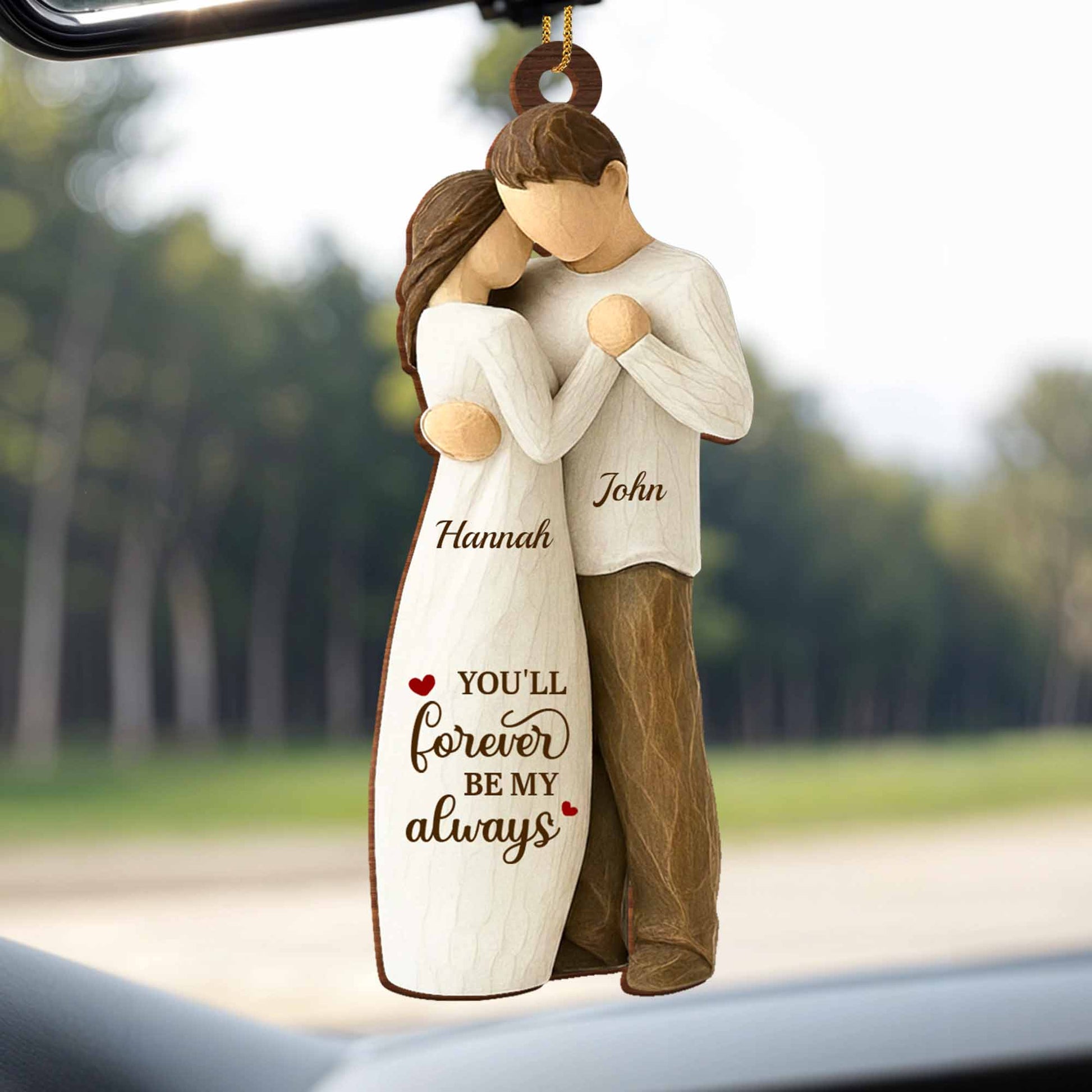 You'll Forever Be My Always, Couple Embrace