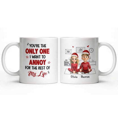 Only One I Want To Annoy, Text And Stars Design