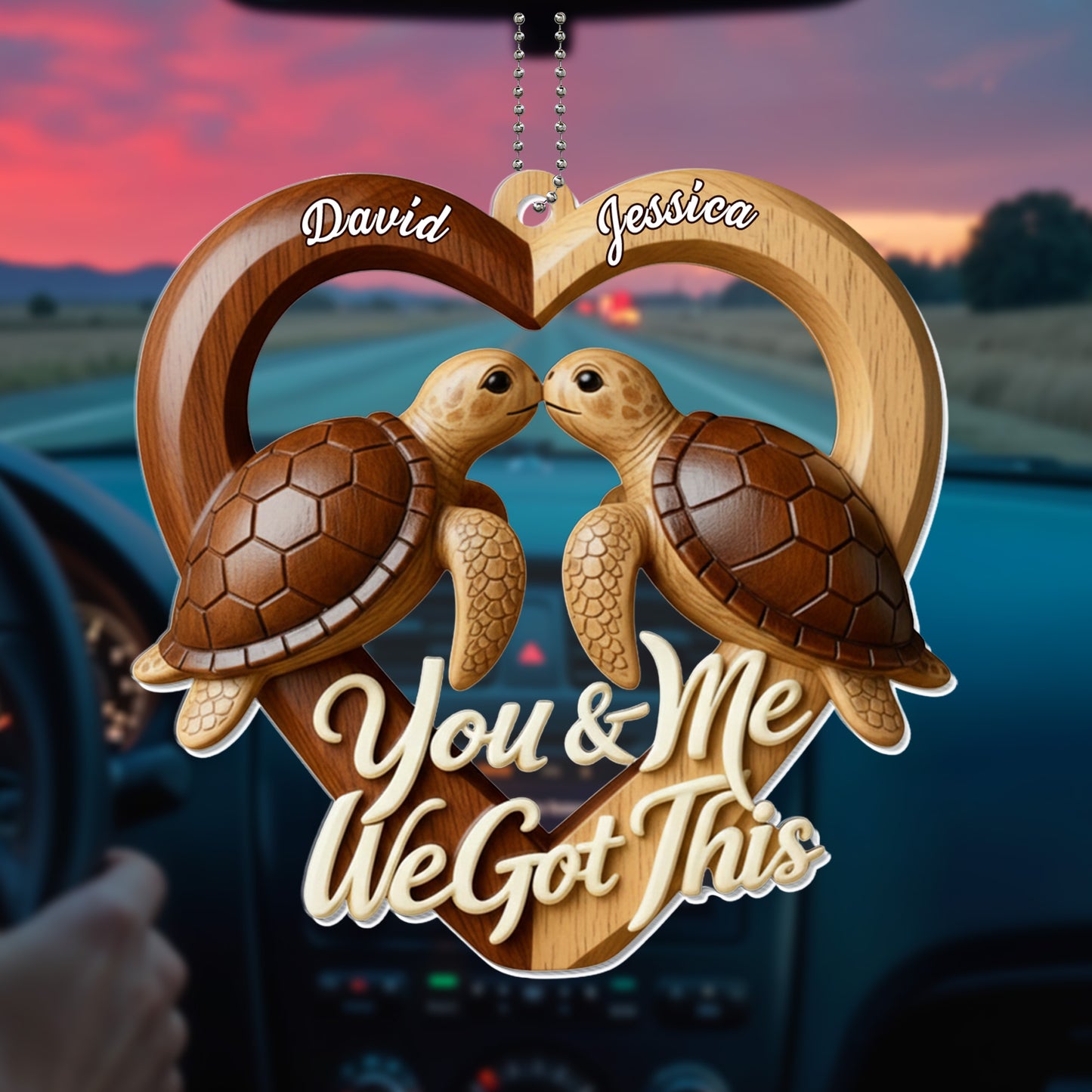 You And Me We Got This, Heart With Turtles