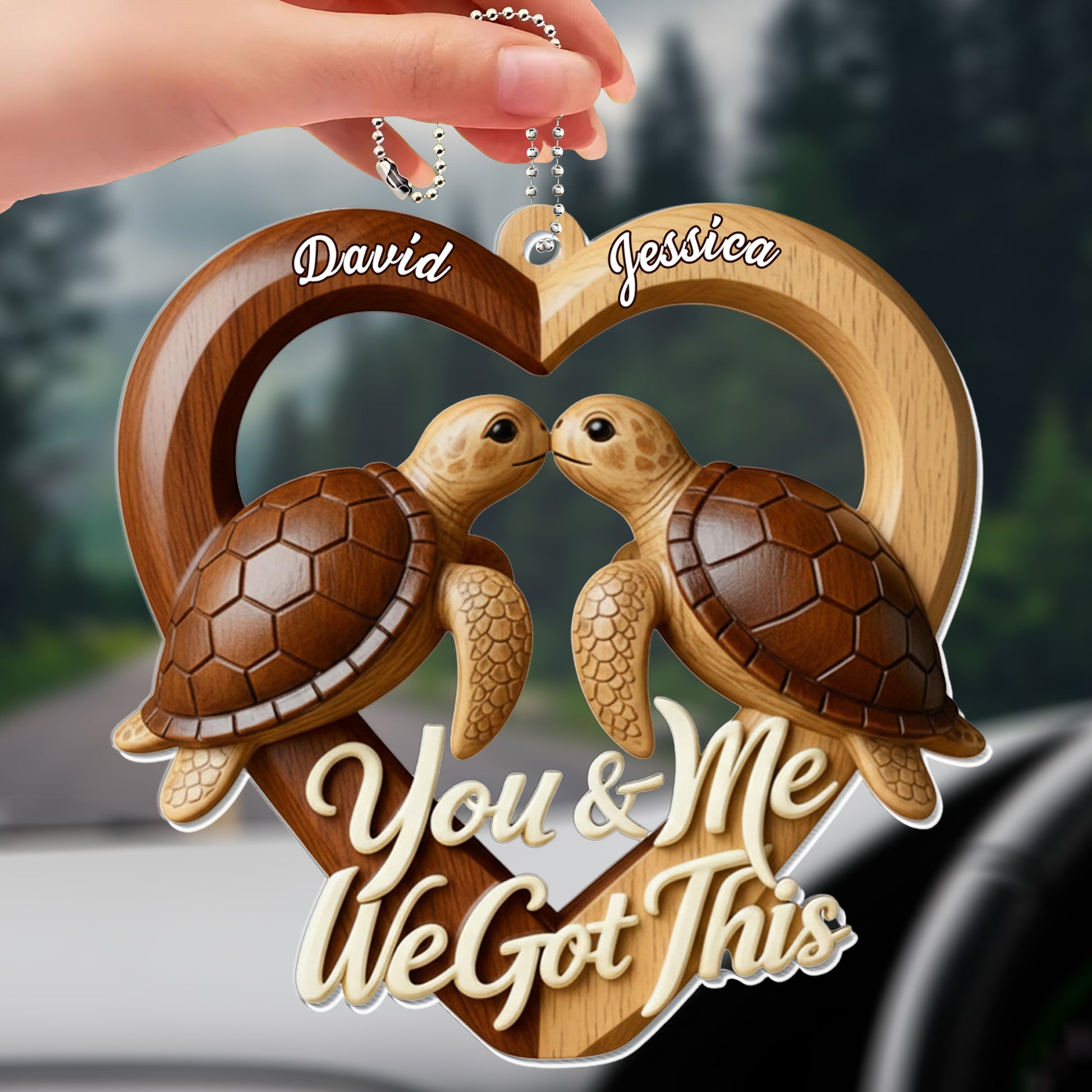 You And Me We Got This, Heart With Turtles