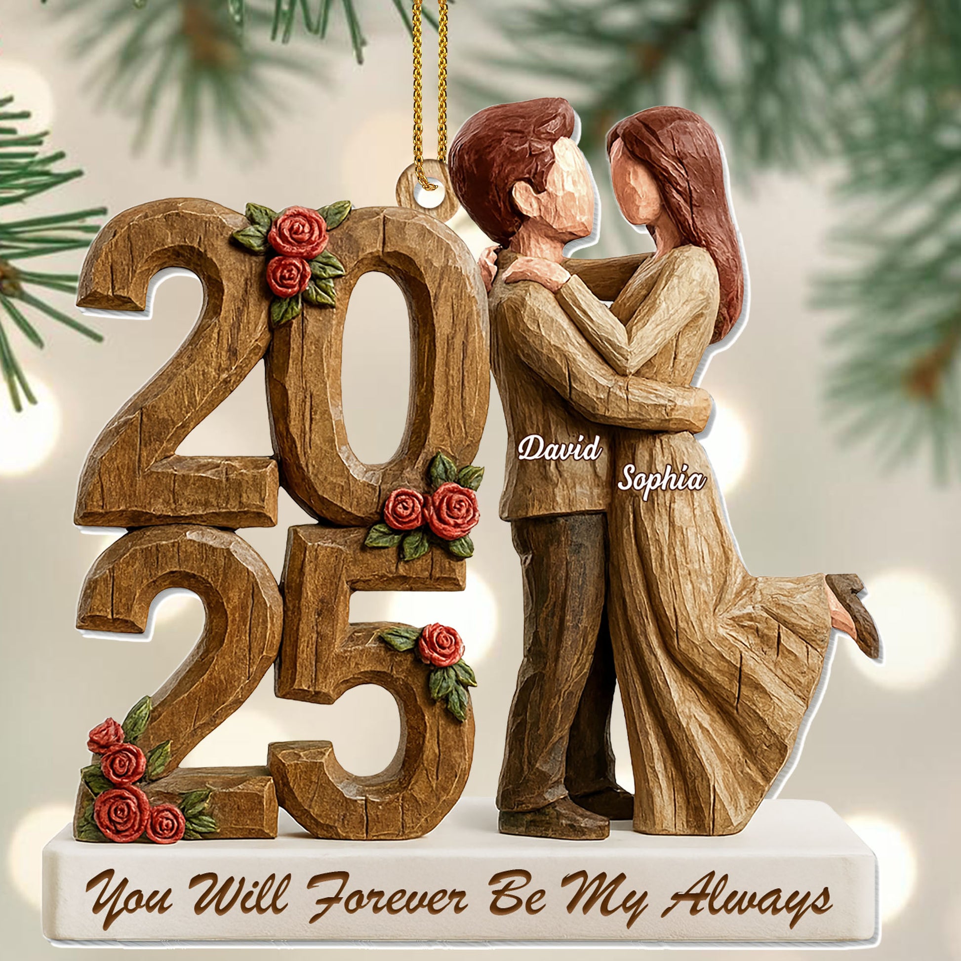 You Will Forever Be My Always, Couple Embrace