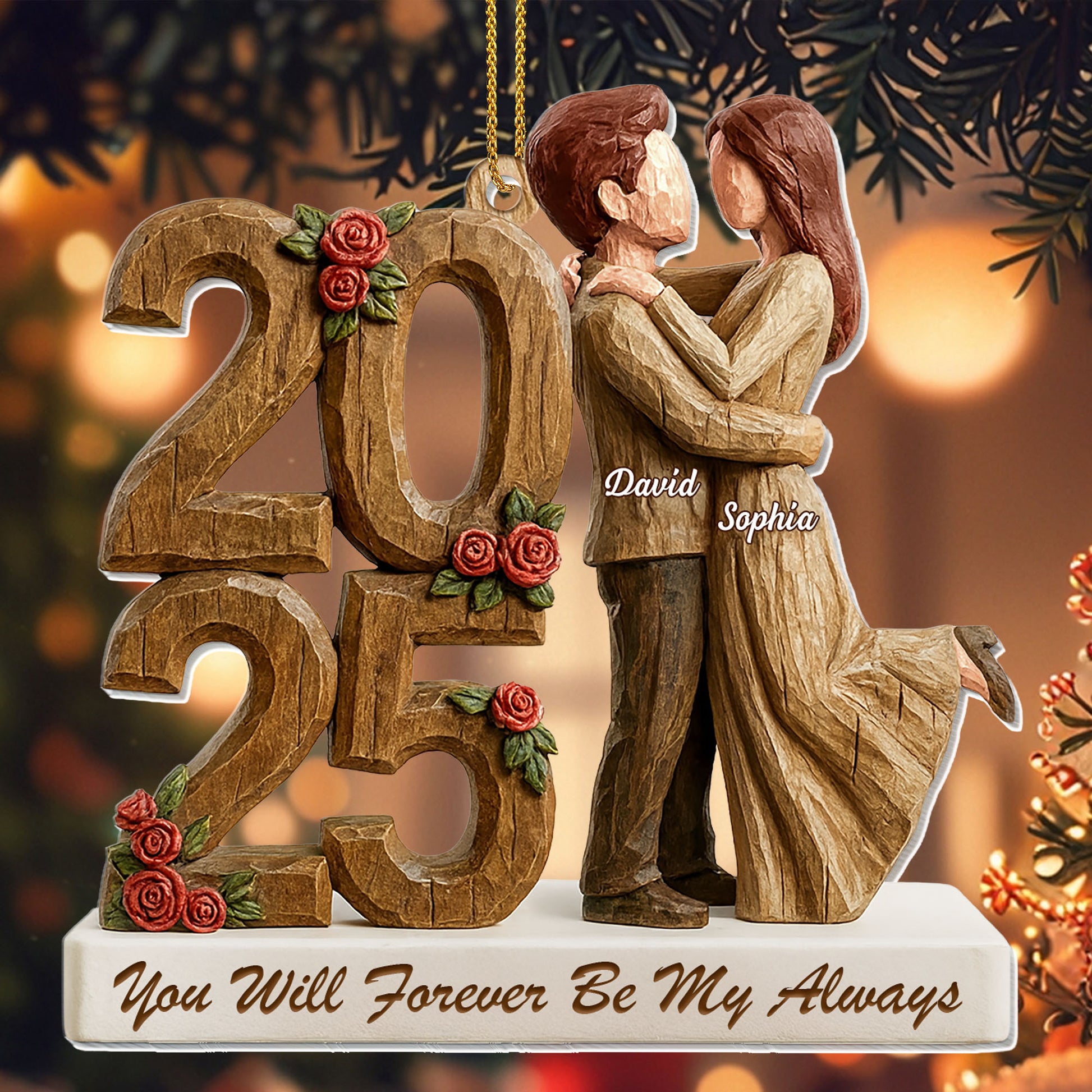 You Will Forever Be My Always, Couple Embrace