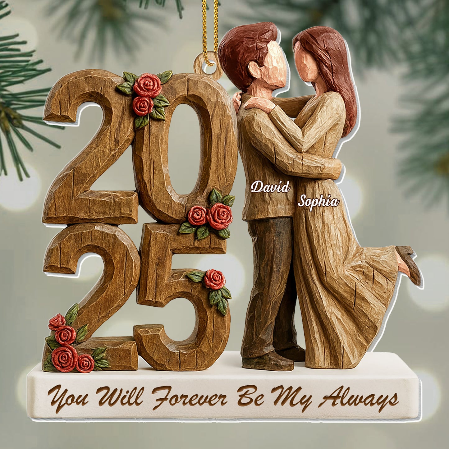 You Will Forever Be My Always, Couple Embrace