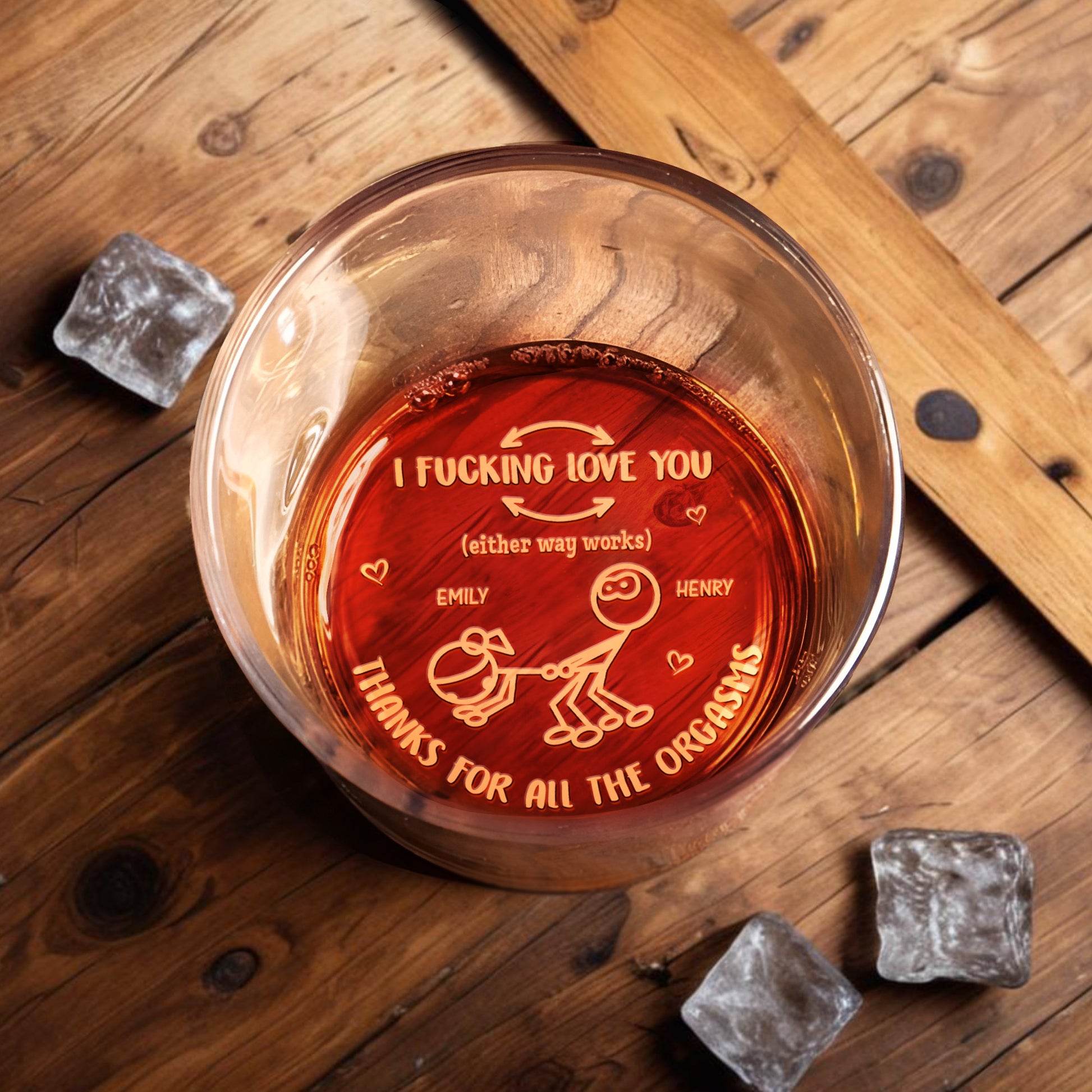 I Effing Love You, Hearts And Stick Figures