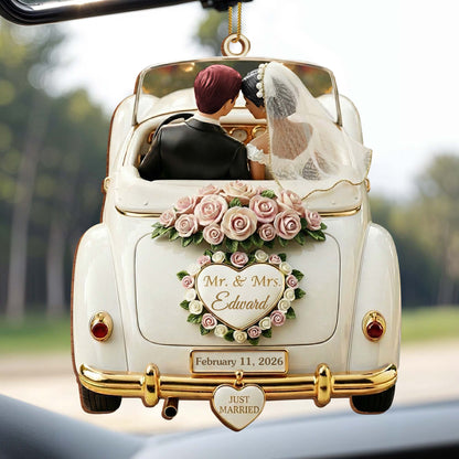Celebrate Your Special Day, Wedding Car and Roses