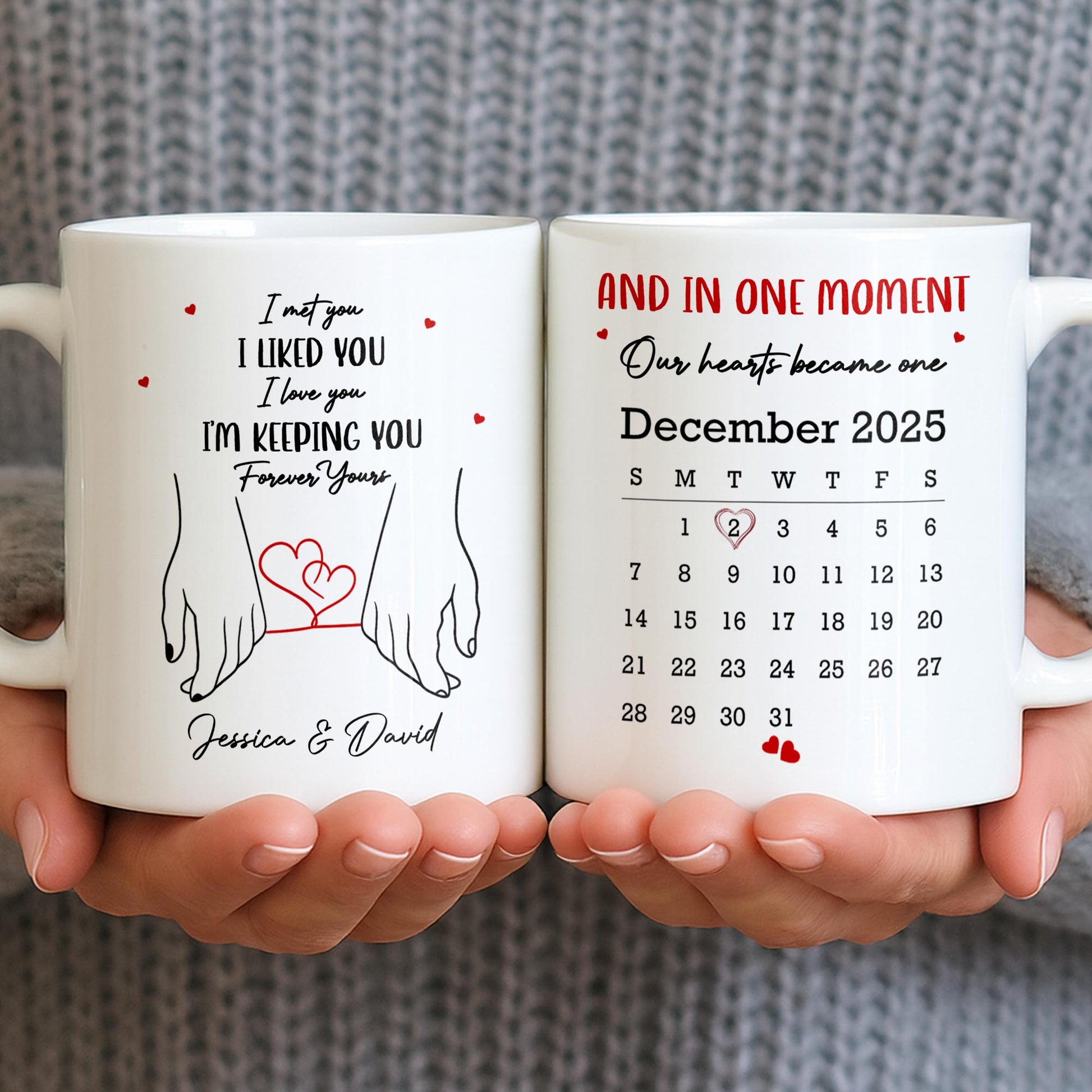 I Met You, I Liked You, Love And Holding Hands