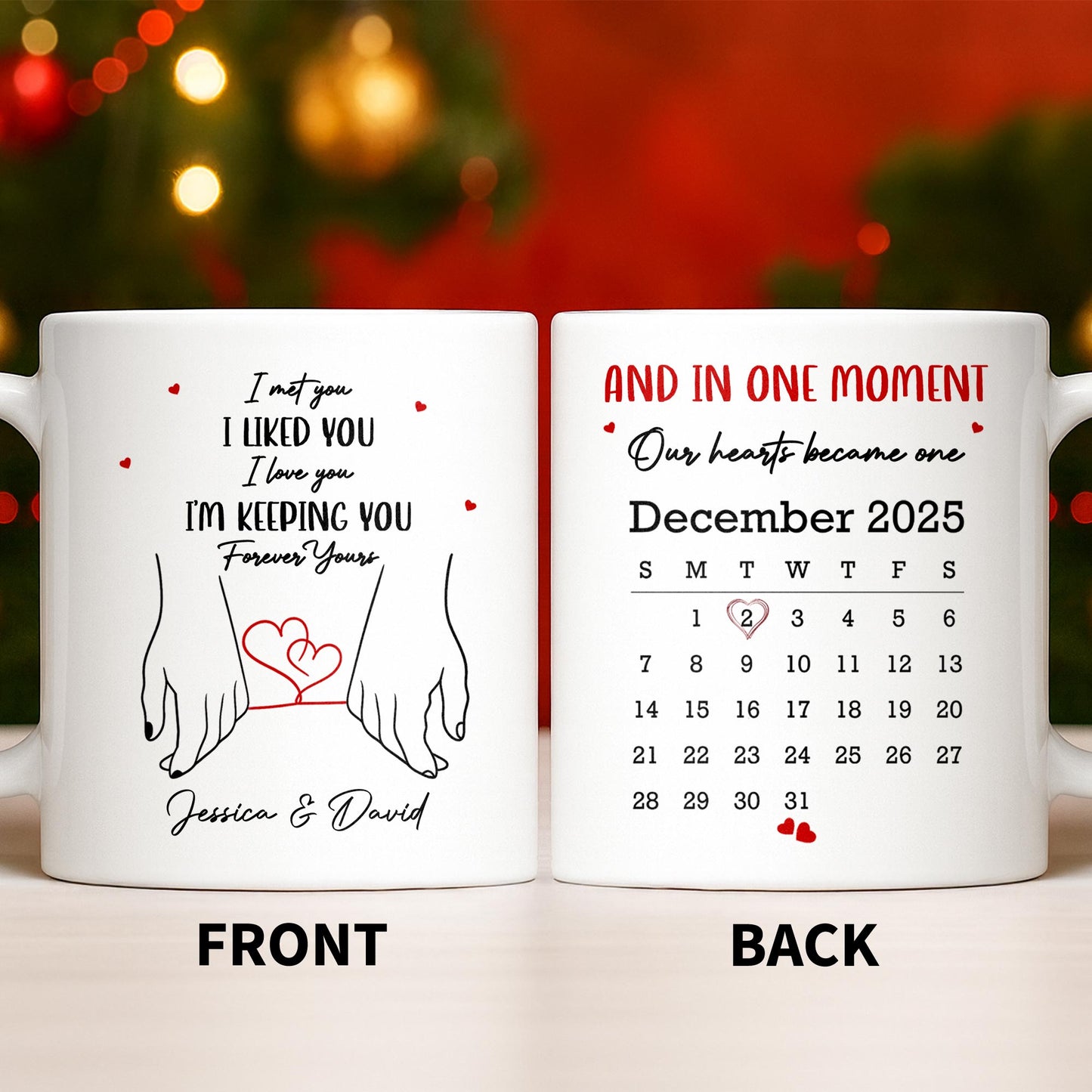 I Met You, I Liked You, Love And Holding Hands