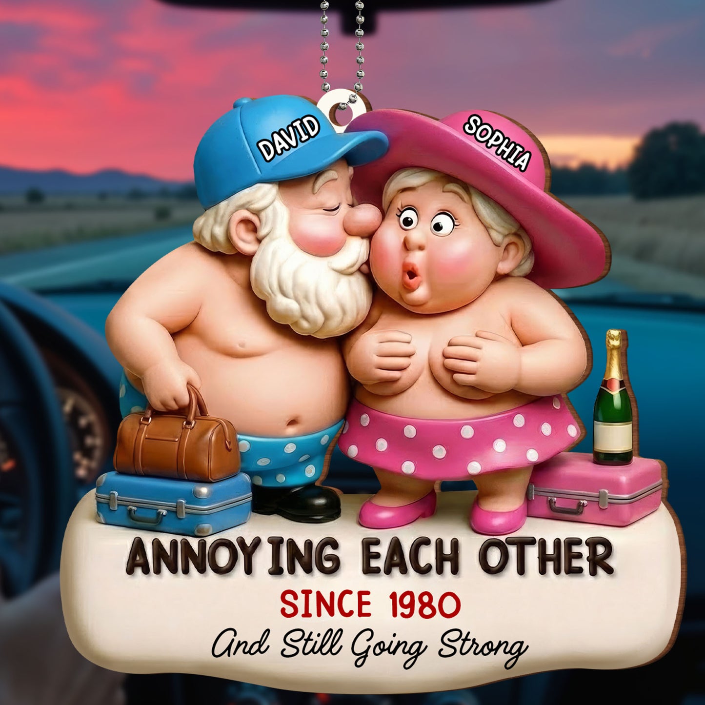 Annoying Each Other And Still Going Strong, Couple, Champagne