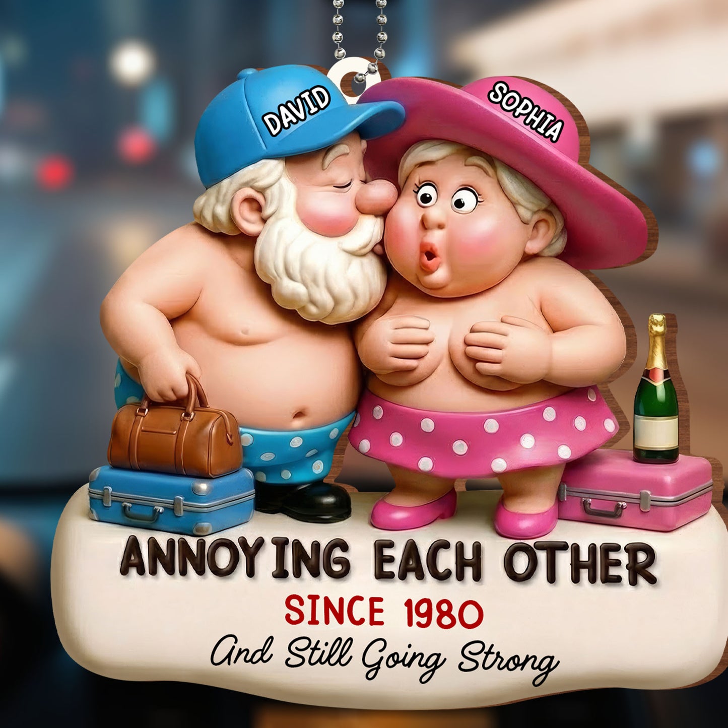 Annoying Each Other And Still Going Strong, Couple, Champagne