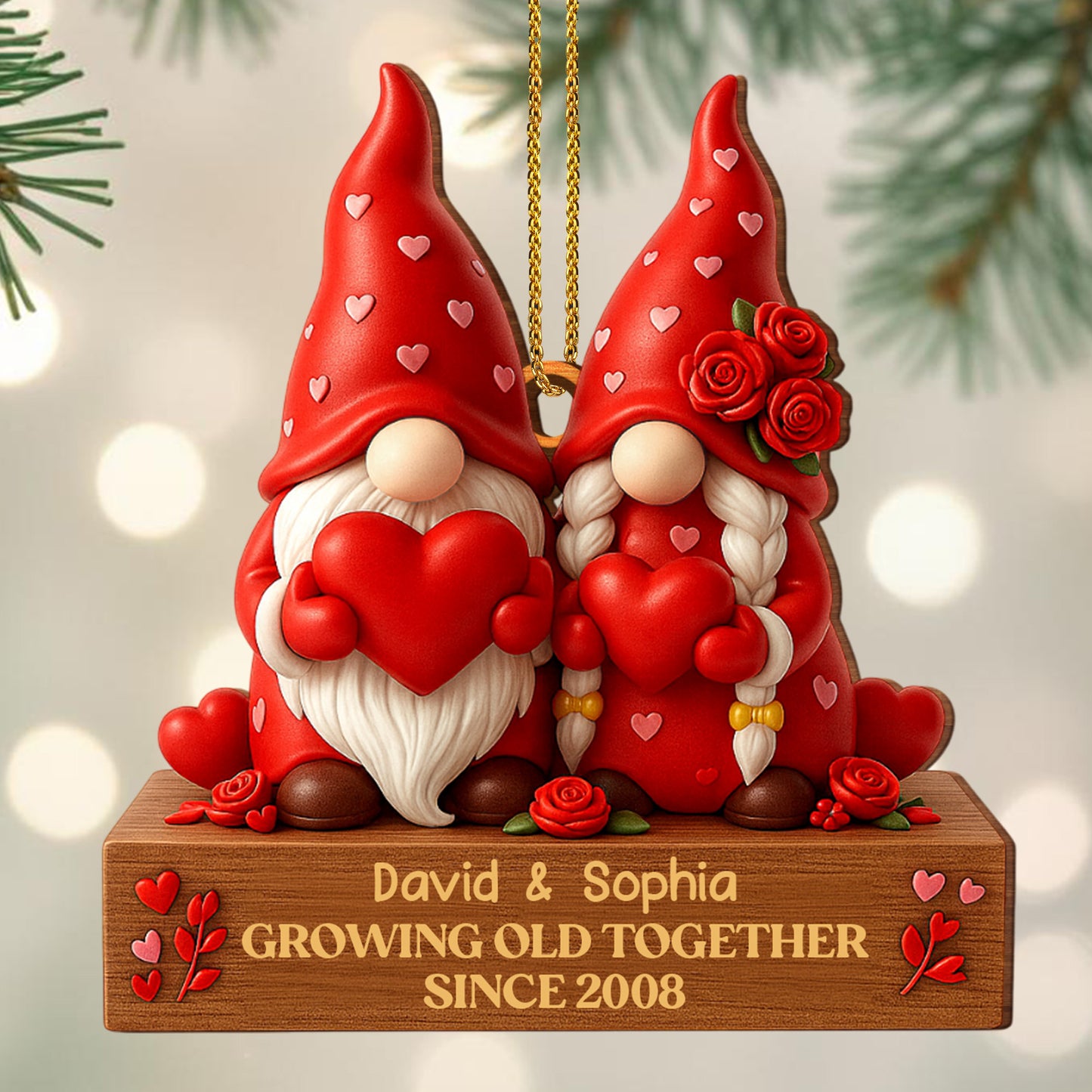 Growing Old Together With Gnomes And Hearts