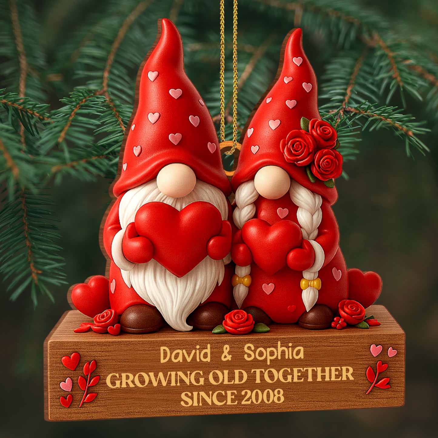 Growing Old Together With Gnomes And Hearts