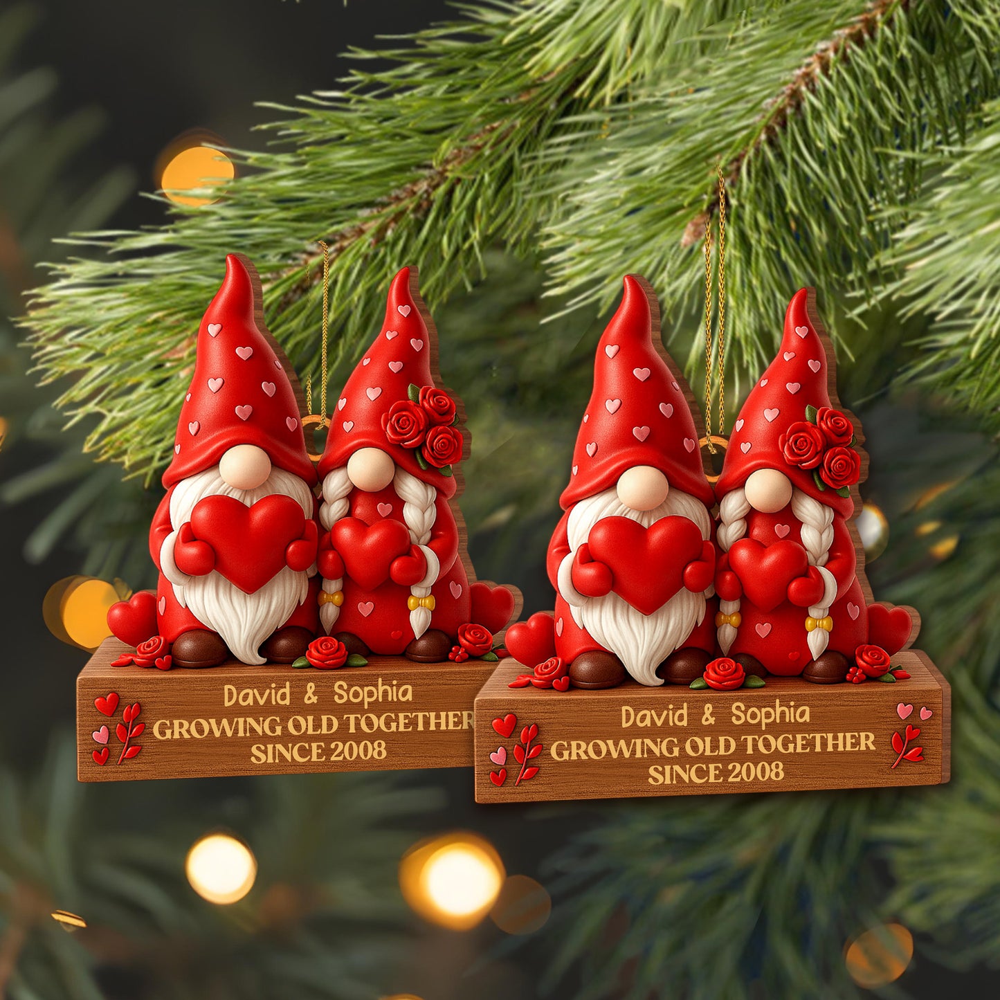 Growing Old Together With Gnomes And Hearts