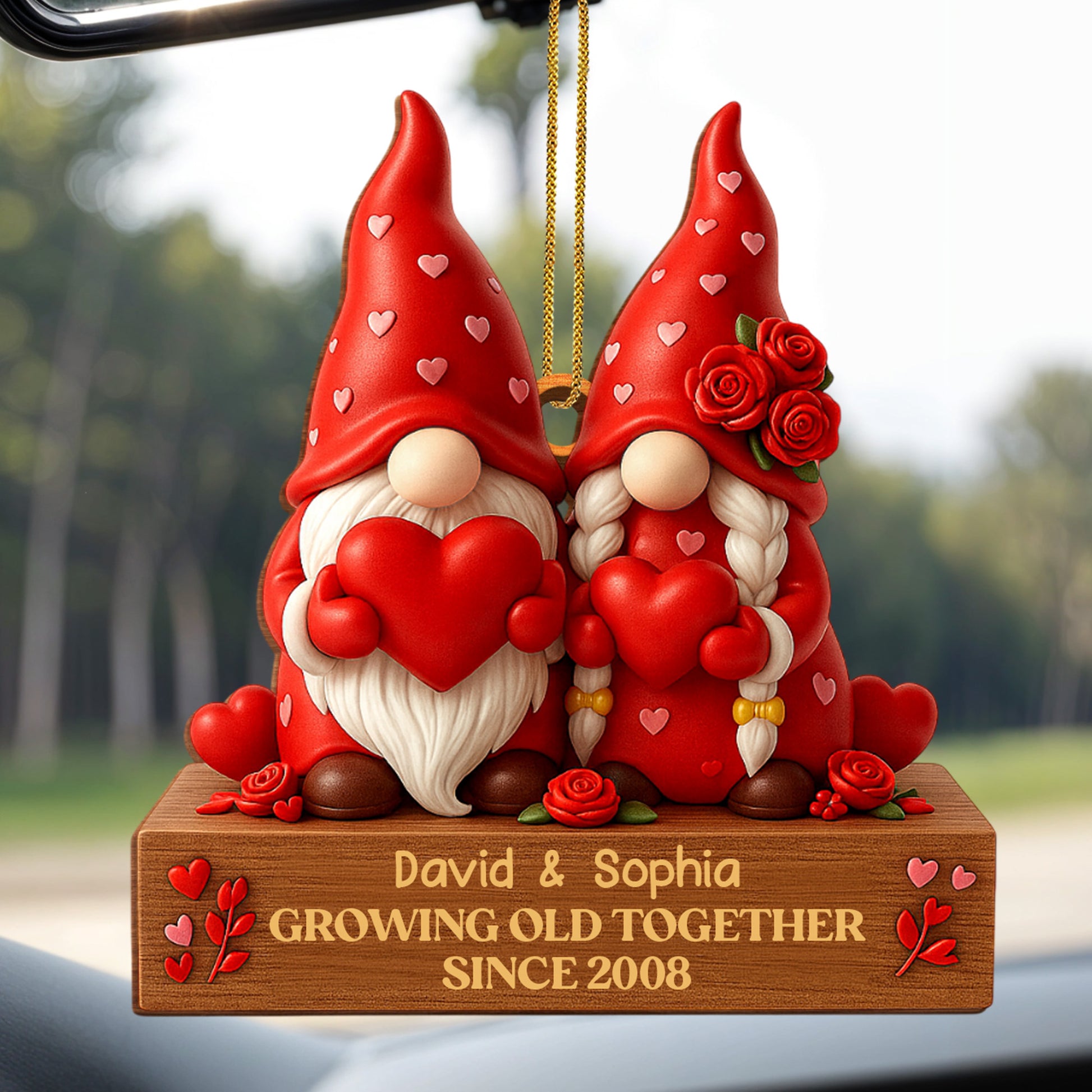 Growing Old Together With Gnomes And Hearts