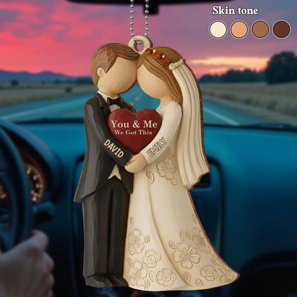 You & Me We Got This Couple Ornament