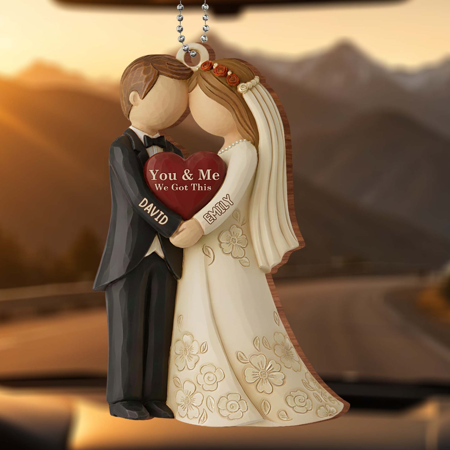 You & Me We Got This Couple Ornament