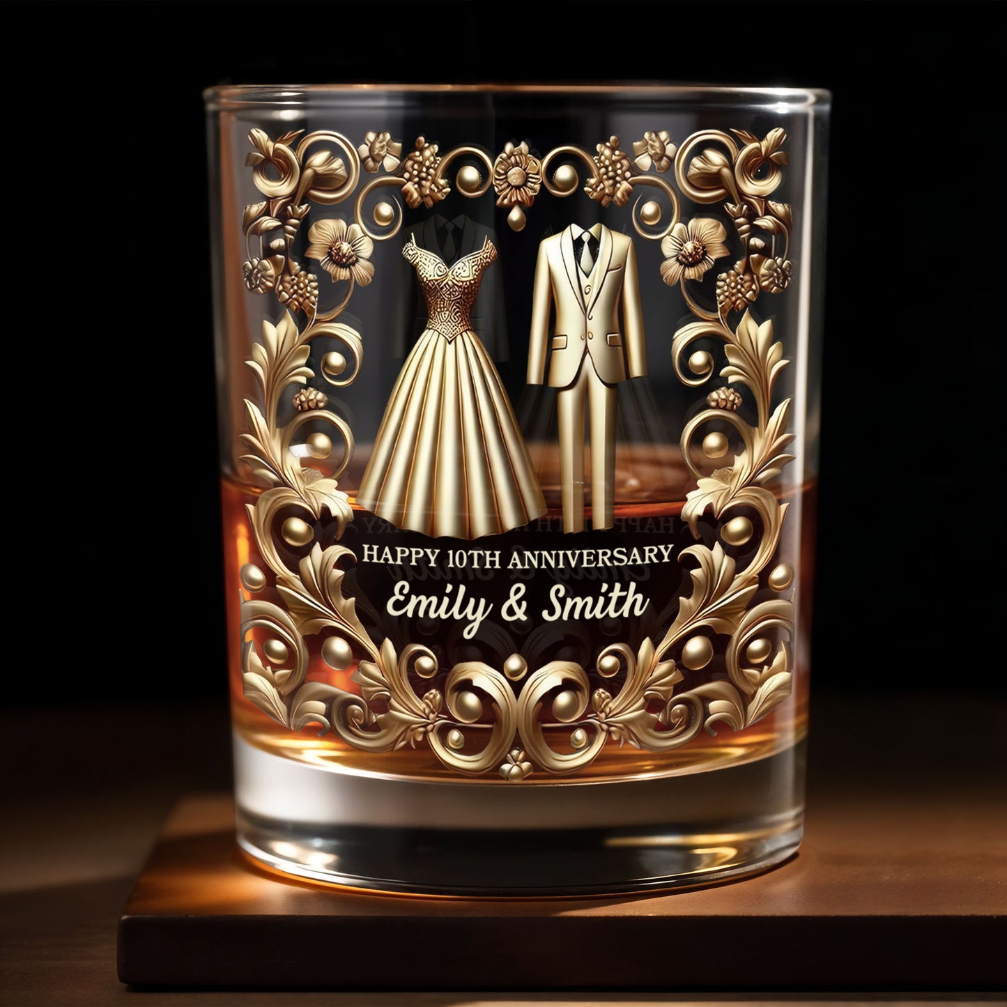 Celebrate Special Milestone, Wedding Dress And Suit