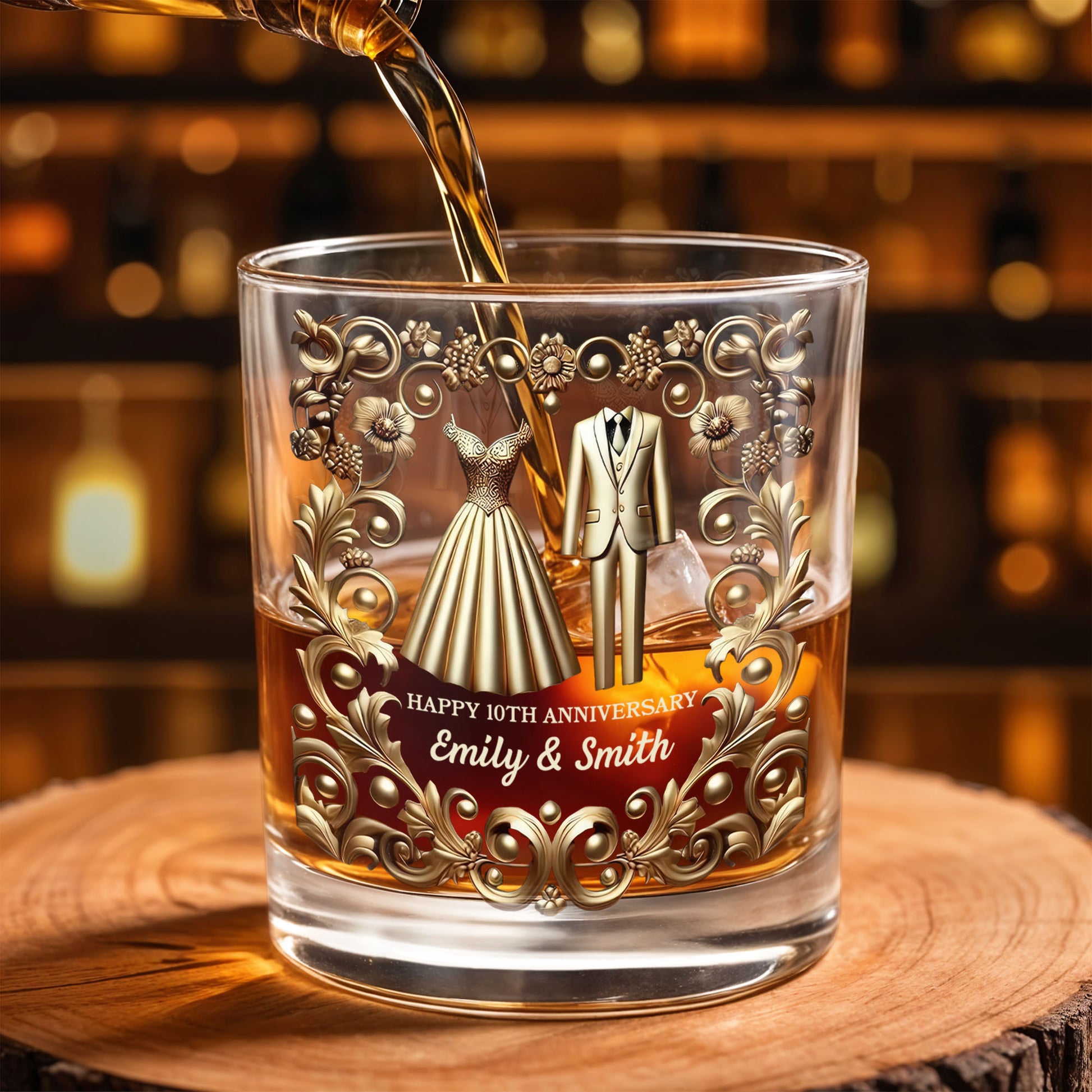 Celebrate Special Milestone, Wedding Dress And Suit