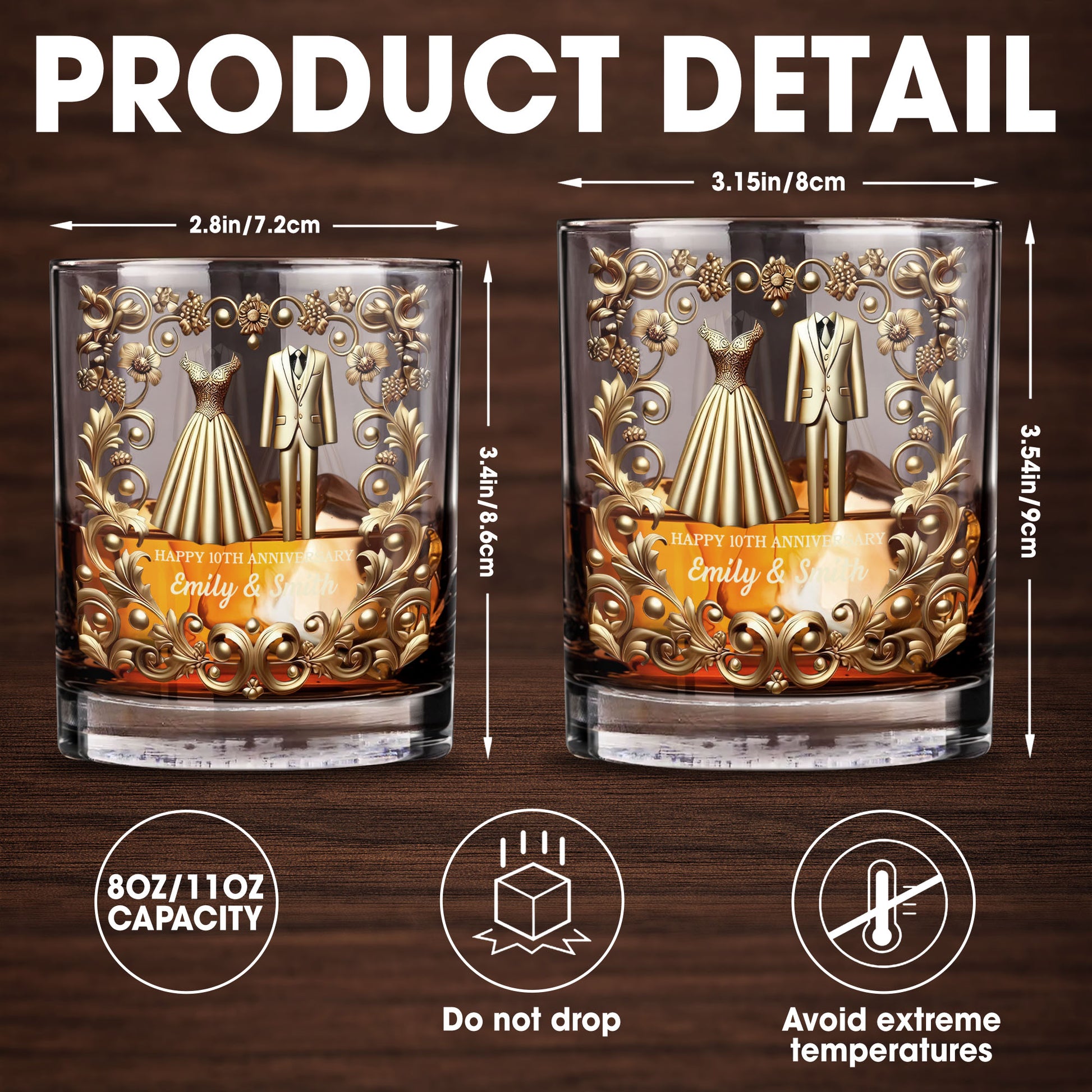 Celebrate Special Milestone, Wedding Dress And Suit