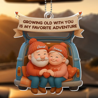 Growing Old With You, Favorite Adventure, Couple In Car