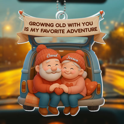 Growing Old With You, Favorite Adventure, Couple In Car