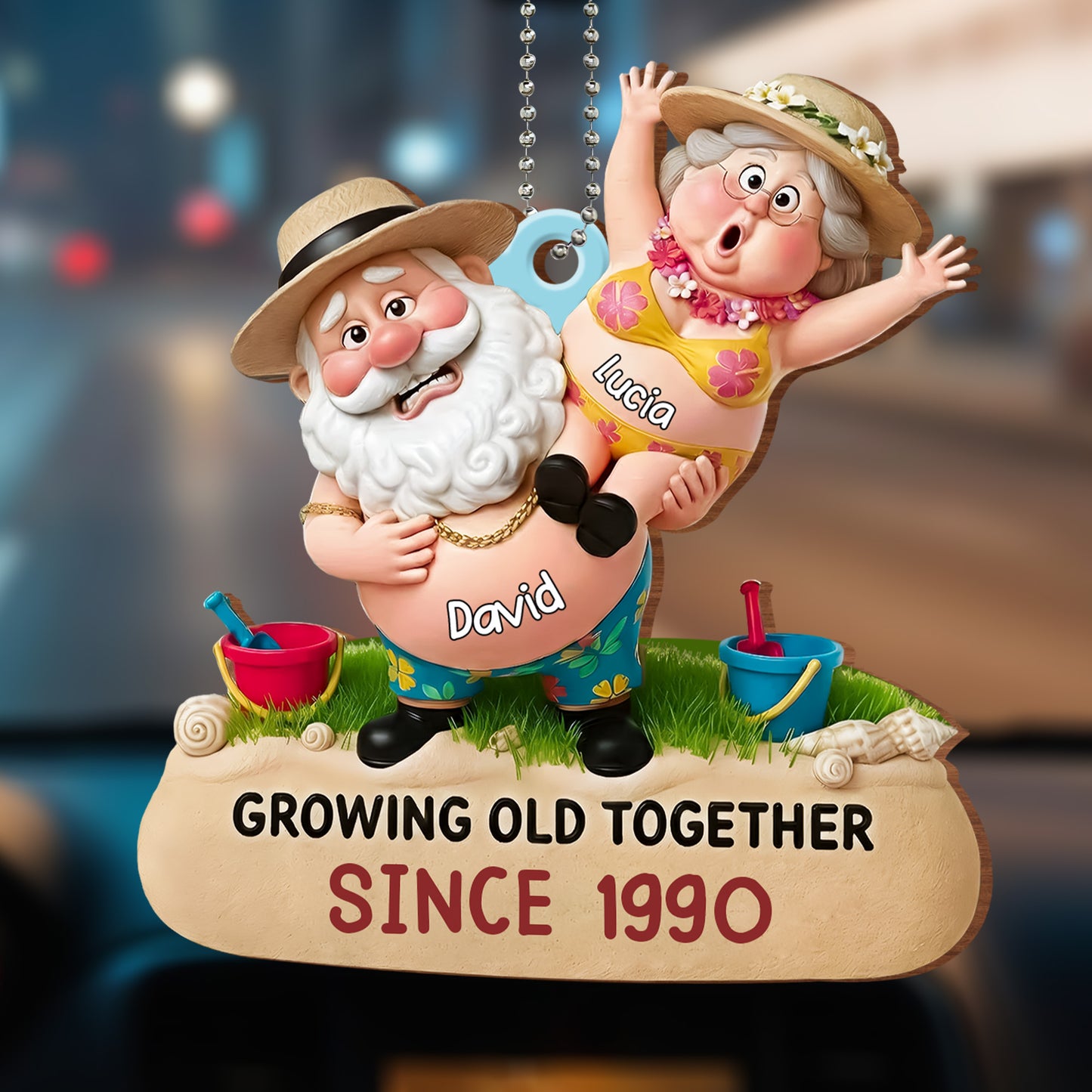 Growing Old Together, Beachwear And Straw Hats