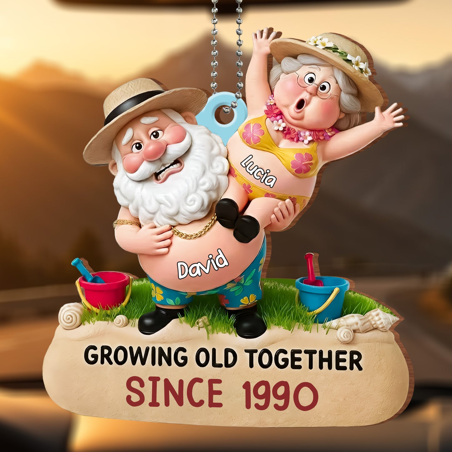 Growing Old Together, Beachwear And Straw Hats