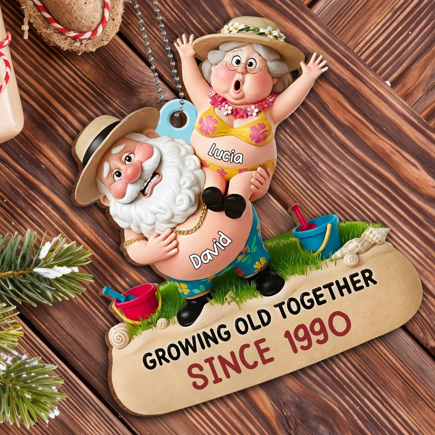 Growing Old Together, Beachwear And Straw Hats