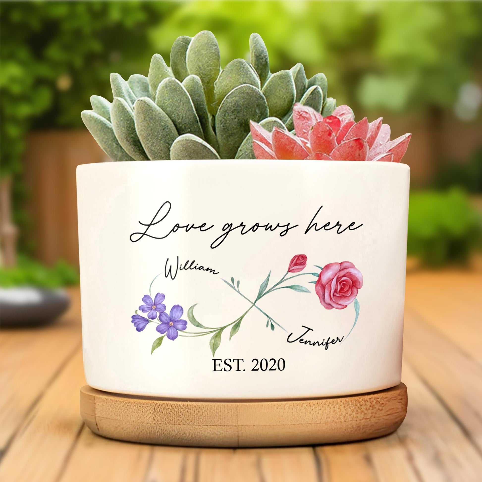 Love Grows Here, Beautiful Floral Design